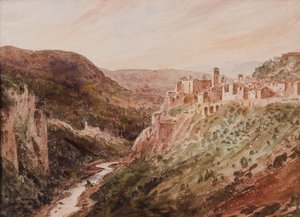 チヴィタカステリャーナ、1854年 作： John Louis Petit